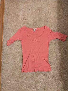 Abercrombie pink Y2K top size medium